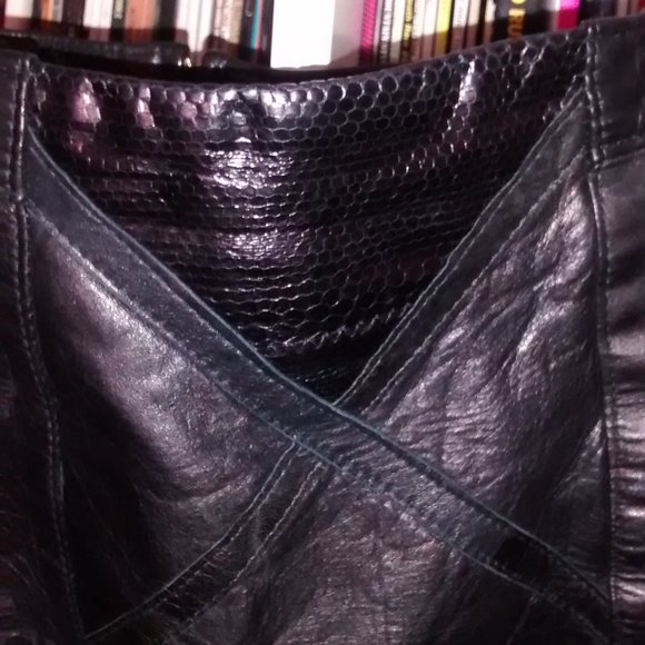 Dominic Bellissimo 1980s leather skirt - Picture 2 of 5